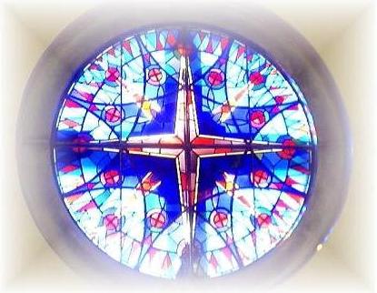Stained Glass Windoe, St Joseph Parish